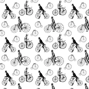 Farthing: Repeating Pattern - Bicycles