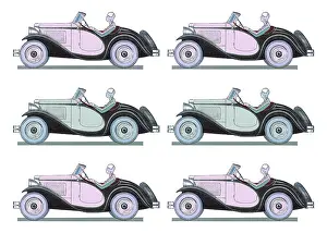 Sportscar: Repeating Pattern - Car / Motoring