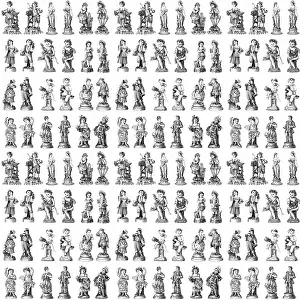 Figurines: Repeating Pattern - Figurines