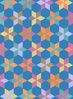 History Repeats Itself: Repeating Pattern - geometrical stars