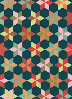 History Repeats Itself: Repeating Pattern - geometrical stars