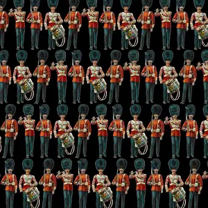 Guardsman: Repeating Pattern - guardsmen, black