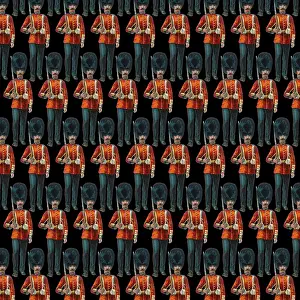 Guardsman: Repeating Pattern - guardsmen, black