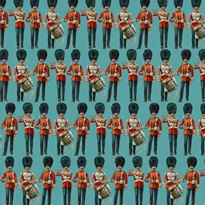 Guardsman: Repeating Pattern - guardsmen, blue