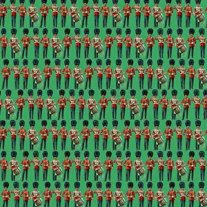 Guardsman: Repeating Pattern - guardsmen, green