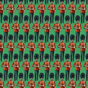 Guardsman: Repeating Pattern - guardsmen, green