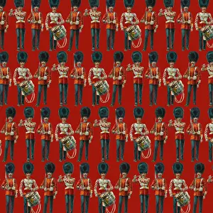 Guardsman: Repeating Pattern - guardsmen, red