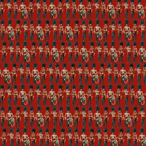 Guardsman: Repeating Pattern - guardsmen, red