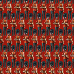 Guardsman: Repeating Pattern - guardsmen, red