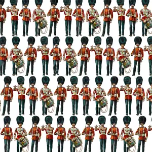 Guardsman: Repeating Pattern - guardsmen, white