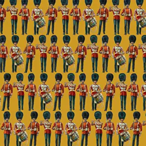 Guardsman: Repeating Pattern - guardsmen, yellow
