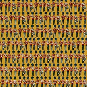 Guardsman: Repeating Pattern - guardsmen, yellow