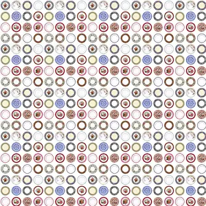 Tableware: Repeating Pattern - Plates