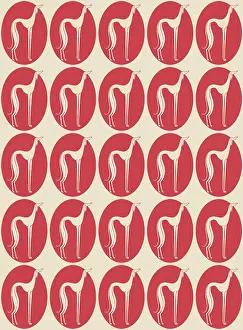 Saluki: Repeating Pattern - Saluki Dogs