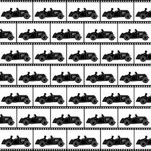 Positive: Repeating Pattern - Sports car