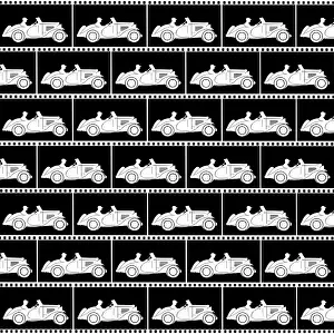 Positive: Repeating Pattern - Sports car