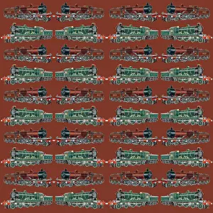 Locos: Repeating Pattern - Steam Engines