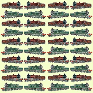 Locos: Repeating Pattern - Steam Engines