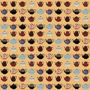 Teapots: Repeating Pattern - Teapots