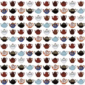 Teapots: Repeating Pattern - Teapots