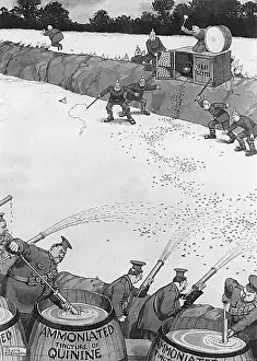 Denied: Repelling a Flu Assault by Heath Robinson