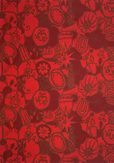 Repetitive: Repetitive Red Pattern