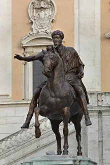 Campidoglio: Replica of the Equestrian Statue of Marcus Aurelius