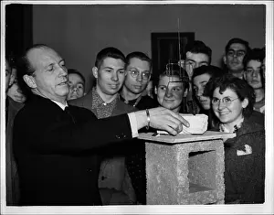Accessible: Replica model of winning sculpture after first was damaged