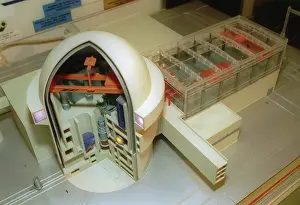 Reactors: Replica of new type of nuclear power plant powered