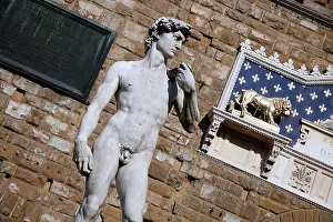 Signoria: Replica of the statue of David