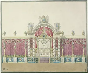 Elysee: Repository in front of the Elysee palace