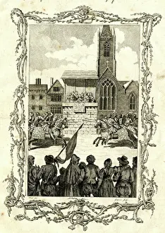 1769: Representation of an Ancient Tournament - Jousting