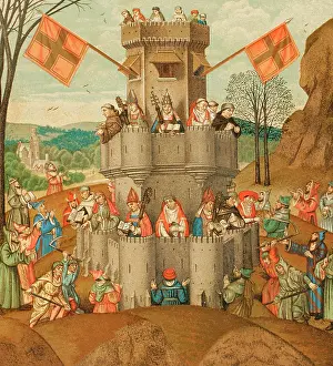 Besiege: Representation of the Catholic Church as a Fortress