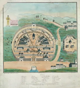 C1845: A representation of the massacre of American prisoners in Da
