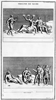 Remus: Representation of Romulus and Remus, the legendary