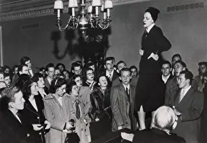 Lcgr1409: Representative Helen Gahagan Douglas with college