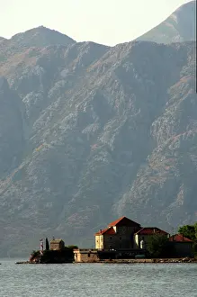 Albanian: REPUBLIC OF MONTENEGRO. KOTOR. Partial view