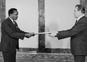 Credence: Republic of Rwanda credence letter presentation