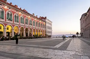 Spalato: Republic Square, Split, Croatia