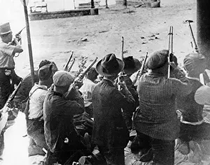 Shelling: Republican march in Toledo, 1936