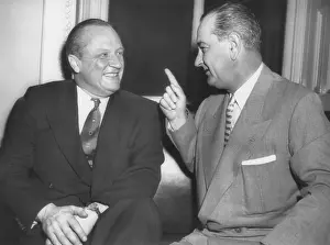 Knowland: Republican Senator William Knowland with Democratic