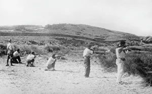 Balearic: Republican soldiers fire on Franco's troops, Mallorca, 1936
