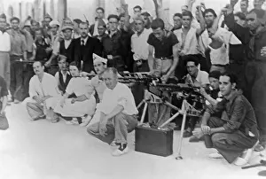 Menorca: Republican soldiers in Menorca, 1936