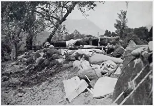 Parapet: Republican Troops in a fortified position, near San Sebastia
