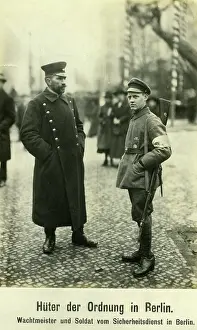 Revolutions: Republican volunteer force of the new Ebert government, loya