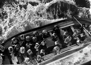 Survivors: Rescue of the crew of the cargo steamer Pegaway by the