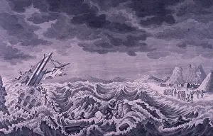 Nicolaes: Rescue of survivors - Wreck of De Jonge Thomas