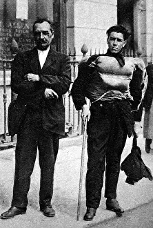 Cripple: A rescued cripple from the Lusitania