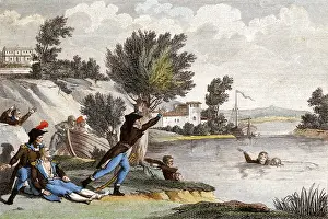 Drowns: RESCUED FROM THE SEINE