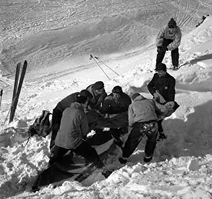 Krkonose: Rescuing skier